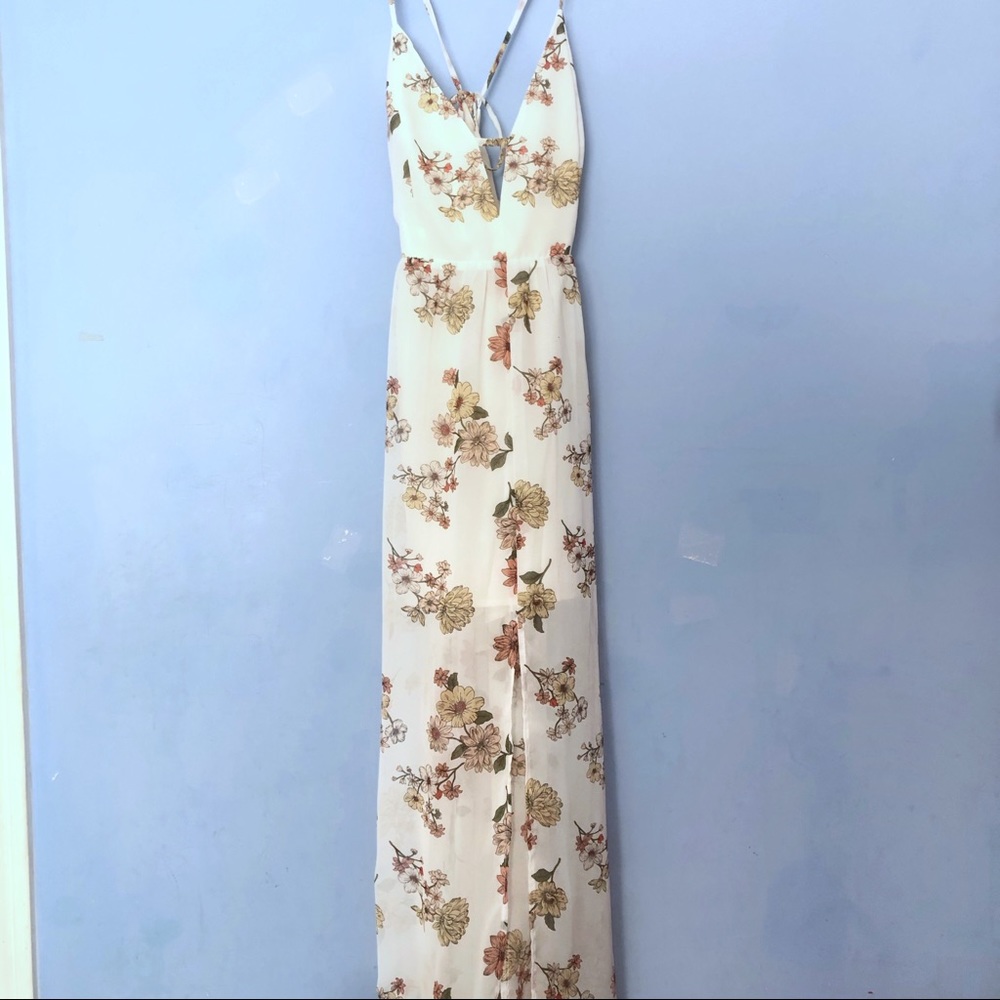 Forever 21 floral maxi dress